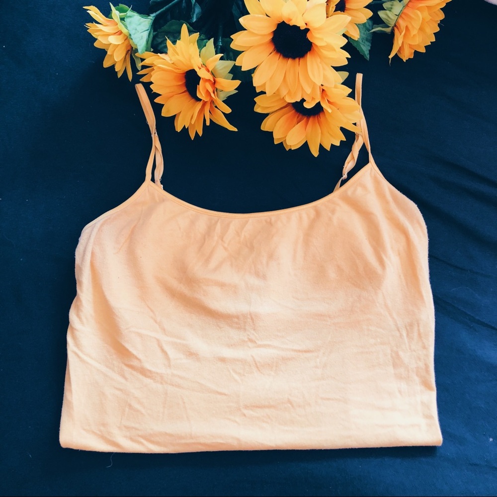 🥥 basic yellow tank 💛